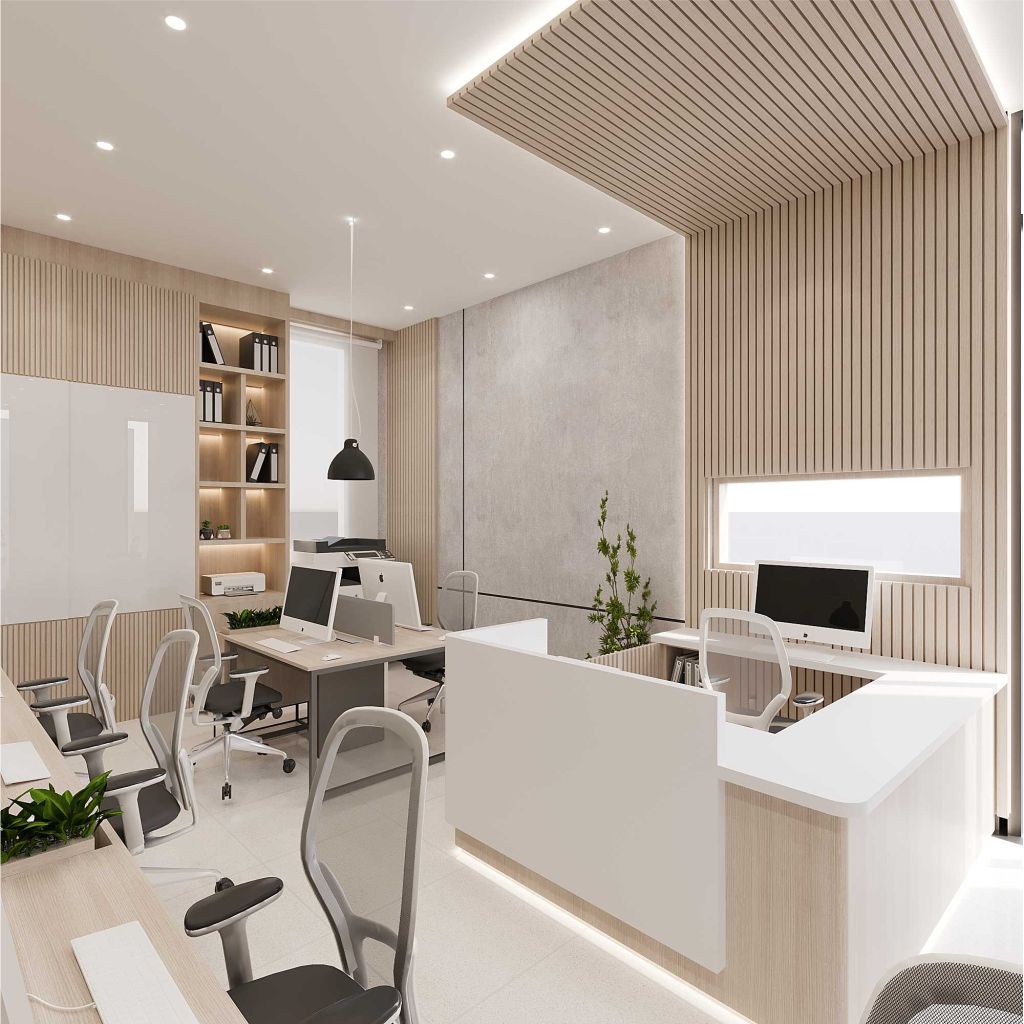 jasa interior kantor ruang kerja / working space IAI