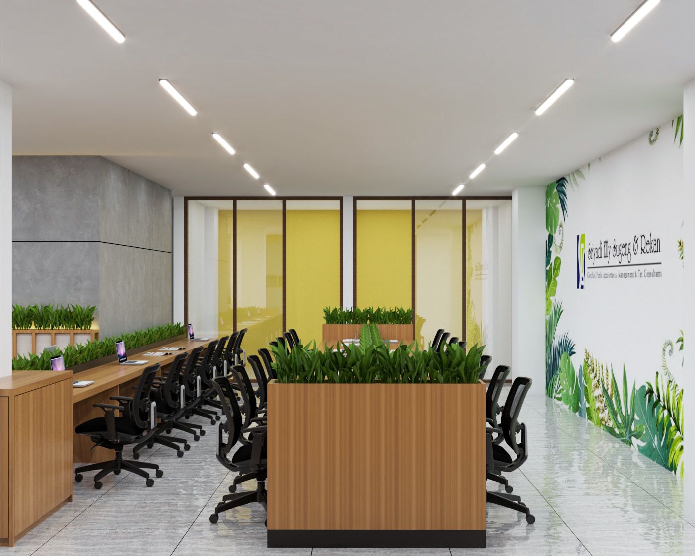 Jasa Interior Kantor untuk KAP Sriyadi Elly Sugeng & Rekan member of Kudos International 