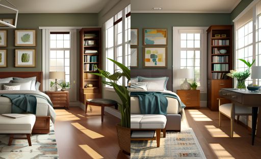 desain ruangan kamar tidur klasik ( design interior bedroom classic )