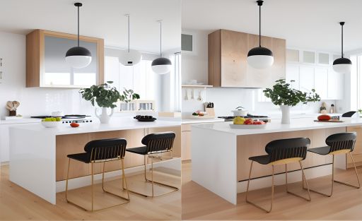 desain ruangan dapur minimalis ( design interior kitchen ) dan kitchen set