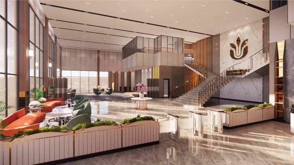 Desain ruangan kantor PT. unicare beauty cosmetindo tangerang b