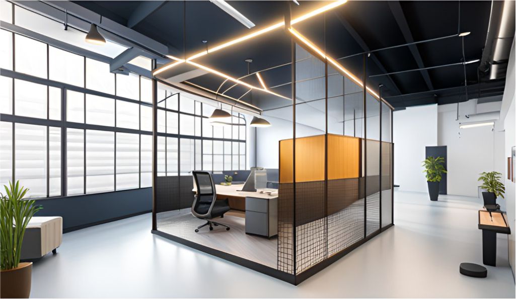 desain ruangan kantor industrial Gambir - Jakarta Pusat, design industrial office interior Gambir - Jakarta Pusat 0153b