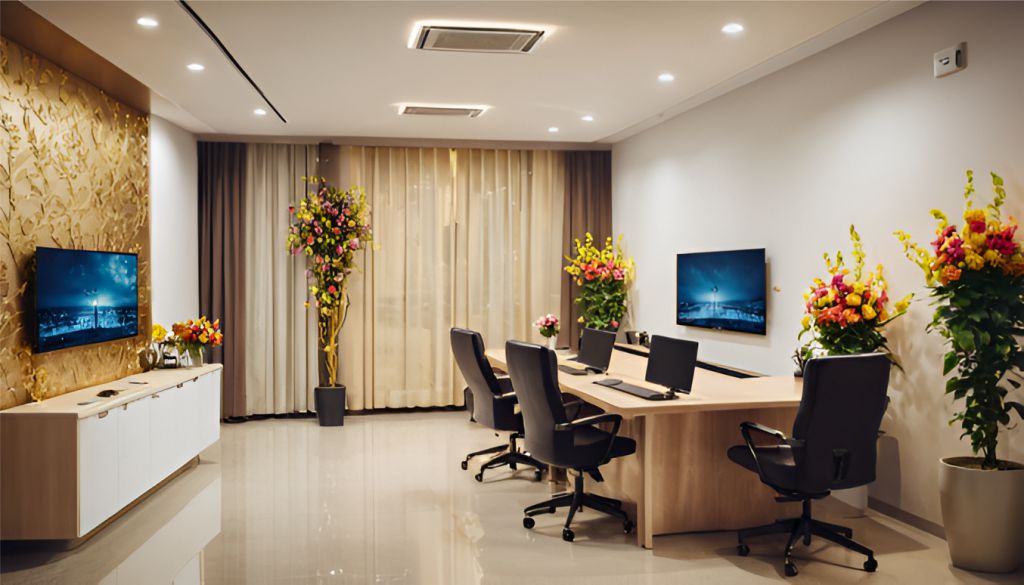 desain interior kantor di Jl. Gatot Subroto Kel. Bendungan Hilir Kec. Tanah Abang - Jakarta Pusat