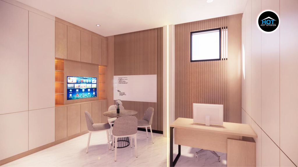 desain ruangan kantor minimalis IAI Salemba - Jakarta Selatan 6