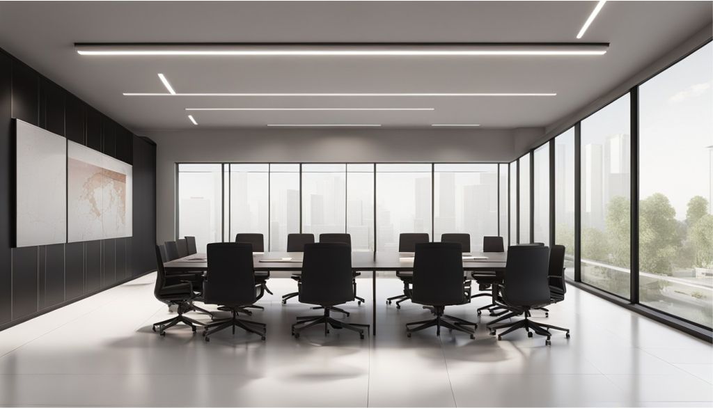 desain interior ruangan kantor pancoran - jakarta selatan  c