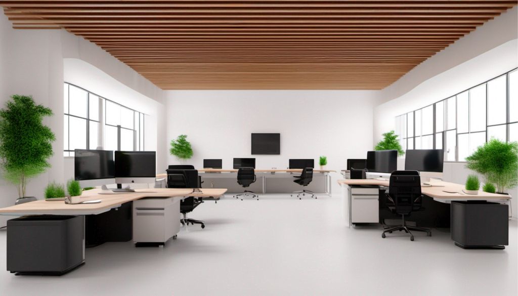 desain ruangan kantor pesanggrahan - jakarta sekatan, desain interior kantor  c