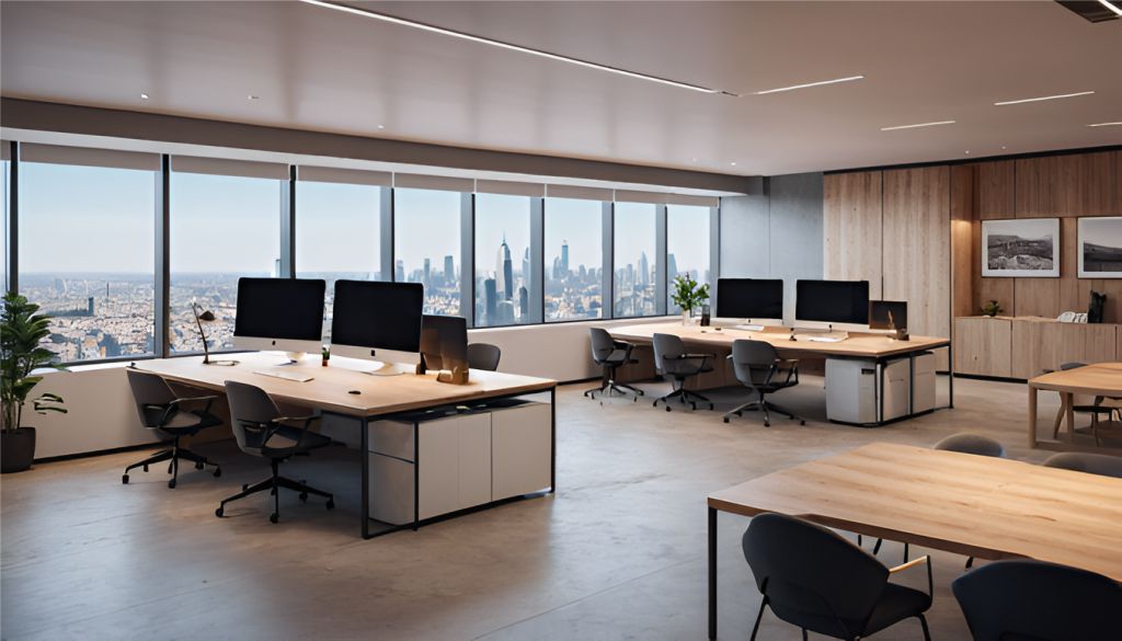 desain interior kantor di SCBD Lot.4 - Jakarta Selatan