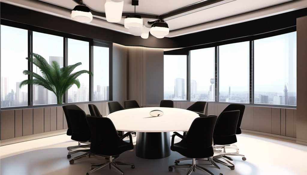 desain ruangan kantor di cipayung jakarta timur  c