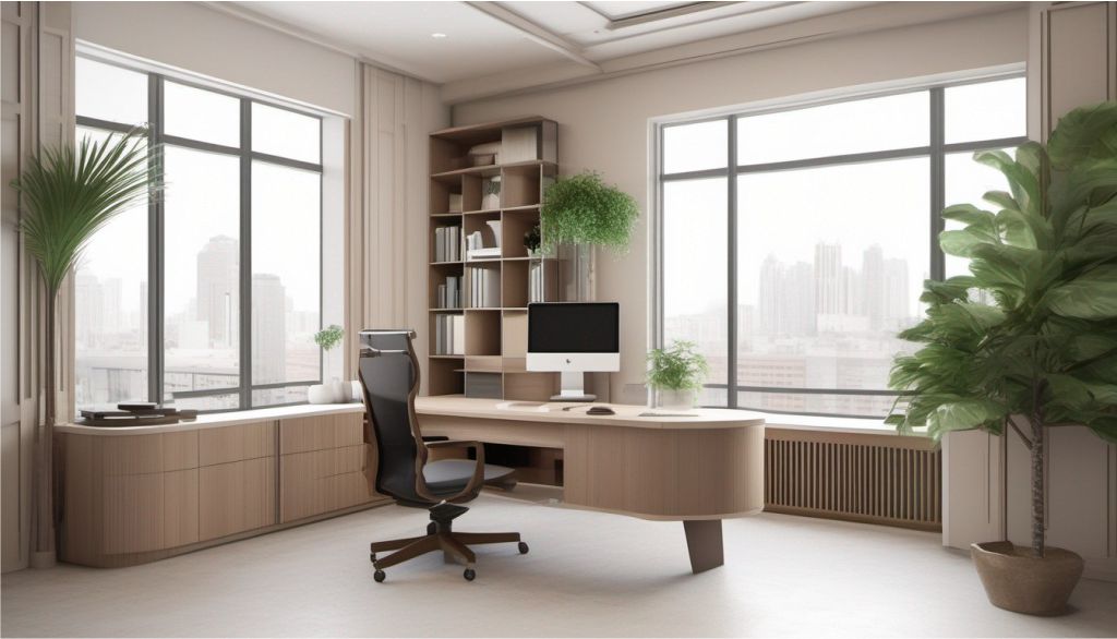 Jasa Interior Kantor Jatinegara - Jakarta Timur, Design Office Interior Classic d
