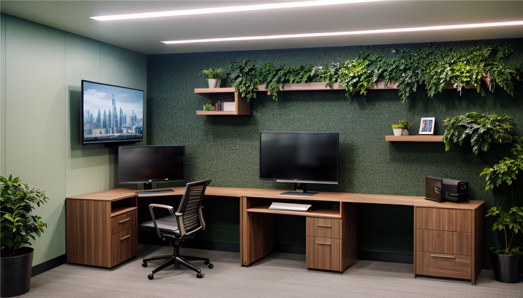 desain interior kantor minimalis di Cilangkap Kec. Cipayung - Jakarta Timur - b