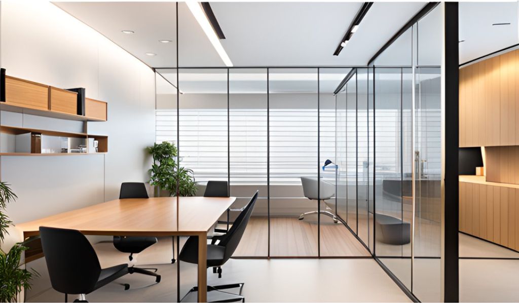 desain ruangan kantor minimalis cilincing jakarta utara / design minimalist office cilincing - jakarta utara 0162