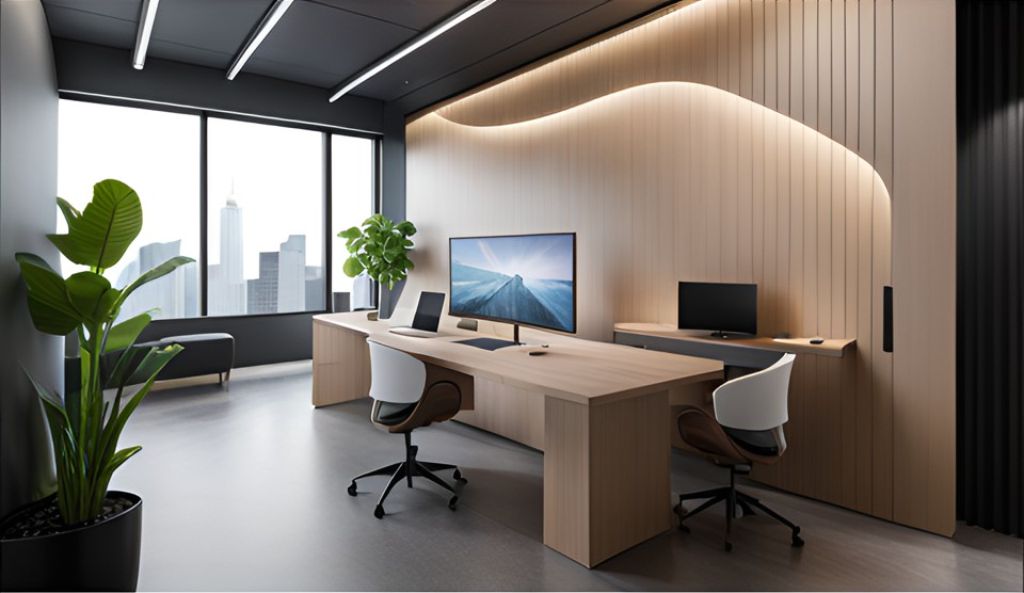 desain ruangan kantor minimalis kelapa gading - jakarta utara ( design minimalist office klapagading - jakarta utara ) 0163c