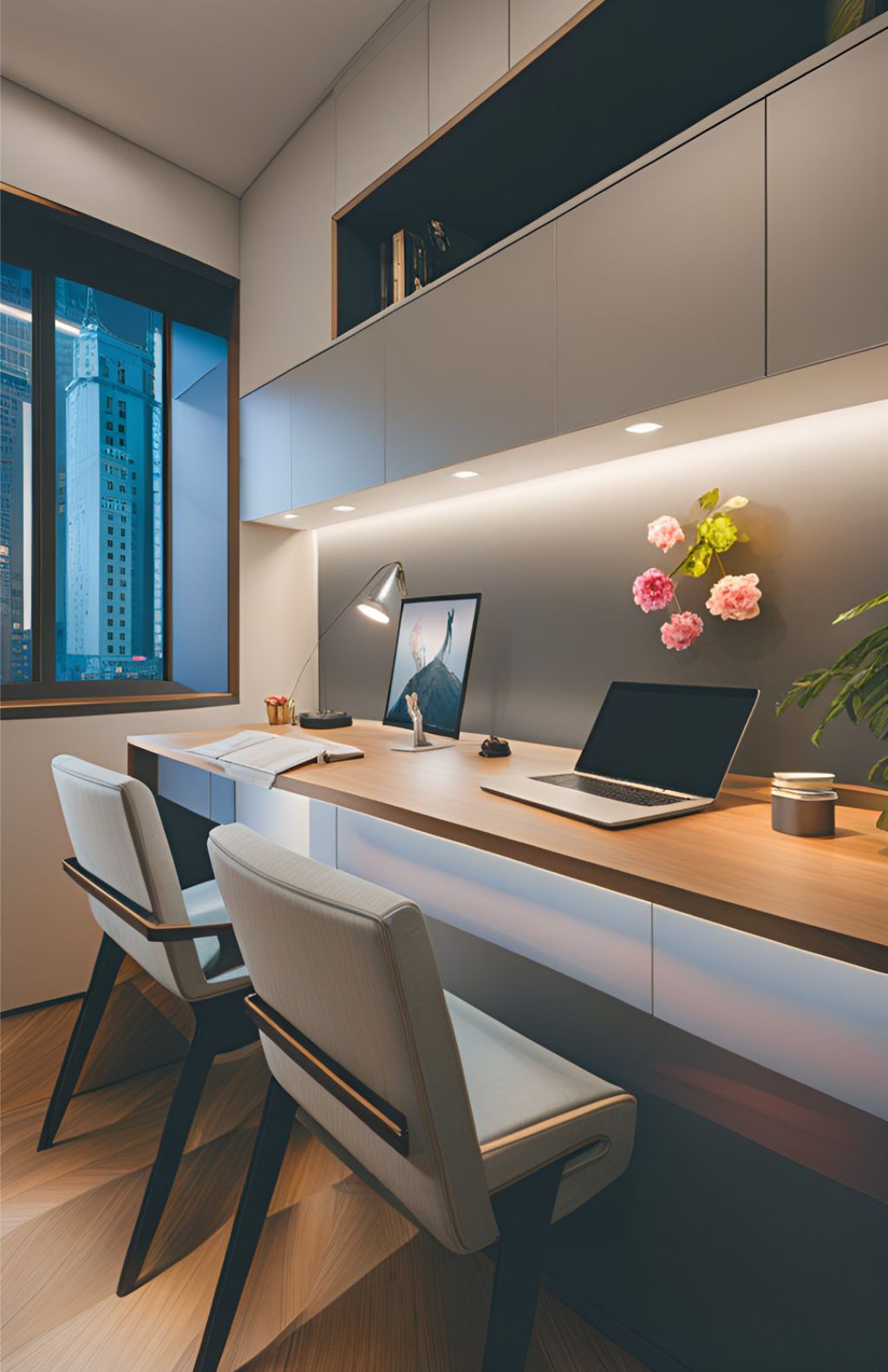 desain ruangan kantor banjaran bandung / design office interior minimalist banjaran 0130B