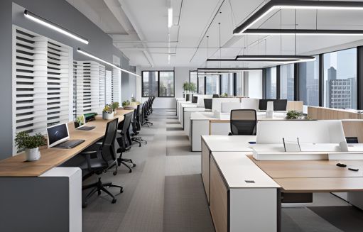 desain ruangan kantor minimalis cikancung - bandung, design office interior minimalist cikancung 0134a