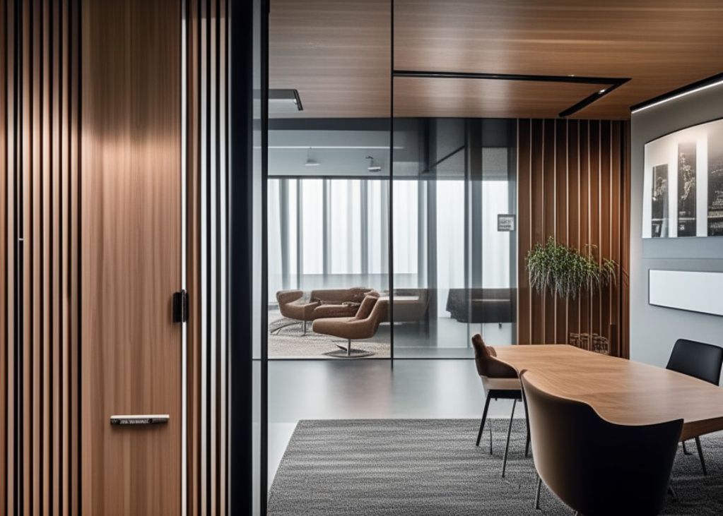 desain ruangan kantor cileunyi - bandung, design office interior minimalist cileunyi bandung 0136c