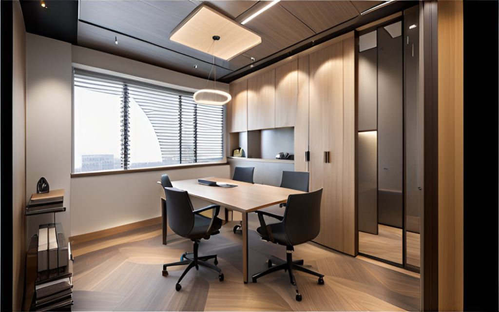 desain ruangan kantor cimenyan - bandung , design office interior minimalist cimenyan - bandung 0138c