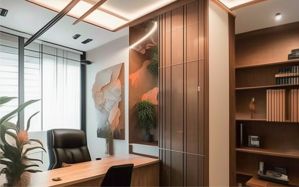 Jasa Interior Kantor Ciparay - Bandung, design office interior minimalist 0139d