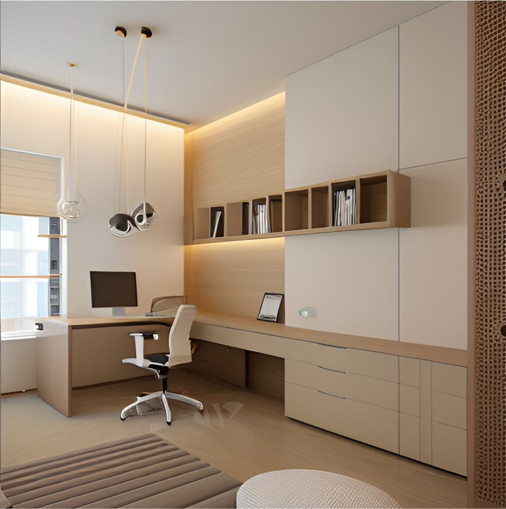 Jasa interior kantor Ciamis minimalis ( Design Office Interior Minimalist )