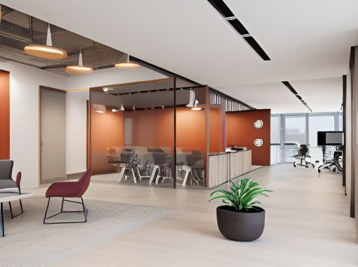 desain ruangan kantor minimalis karawang ( design office interior minimalist karawang )