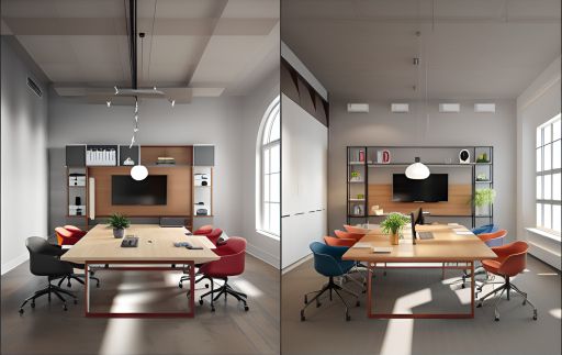 desain ruangan kantor bogor 0124a, design office interior minimalist bogor 0124a