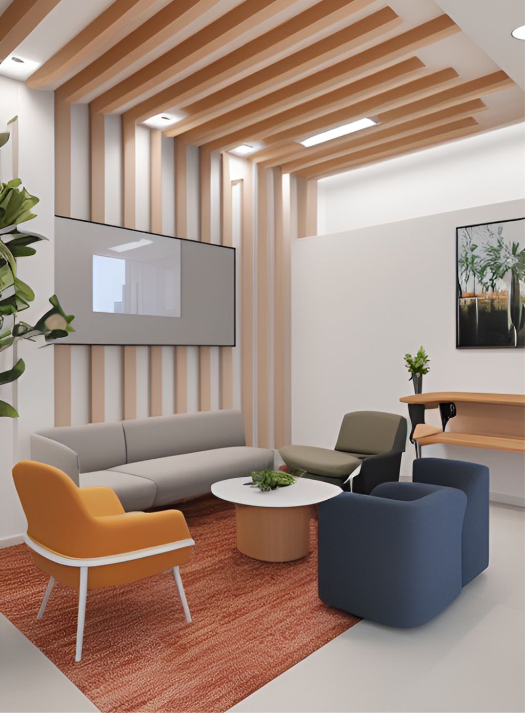 Jasa Interior Kantor Bale Endah, design office interior minimalist Bale Endah