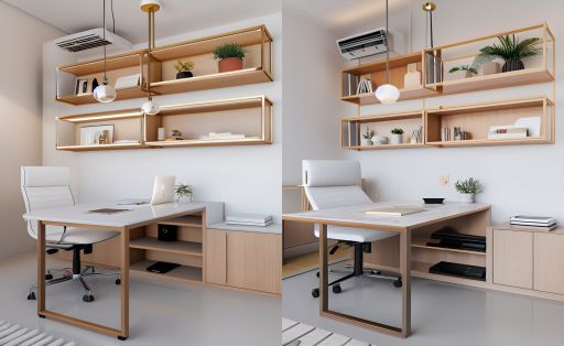 desain ruang kantor minimalis cilandak jakarta selatan 