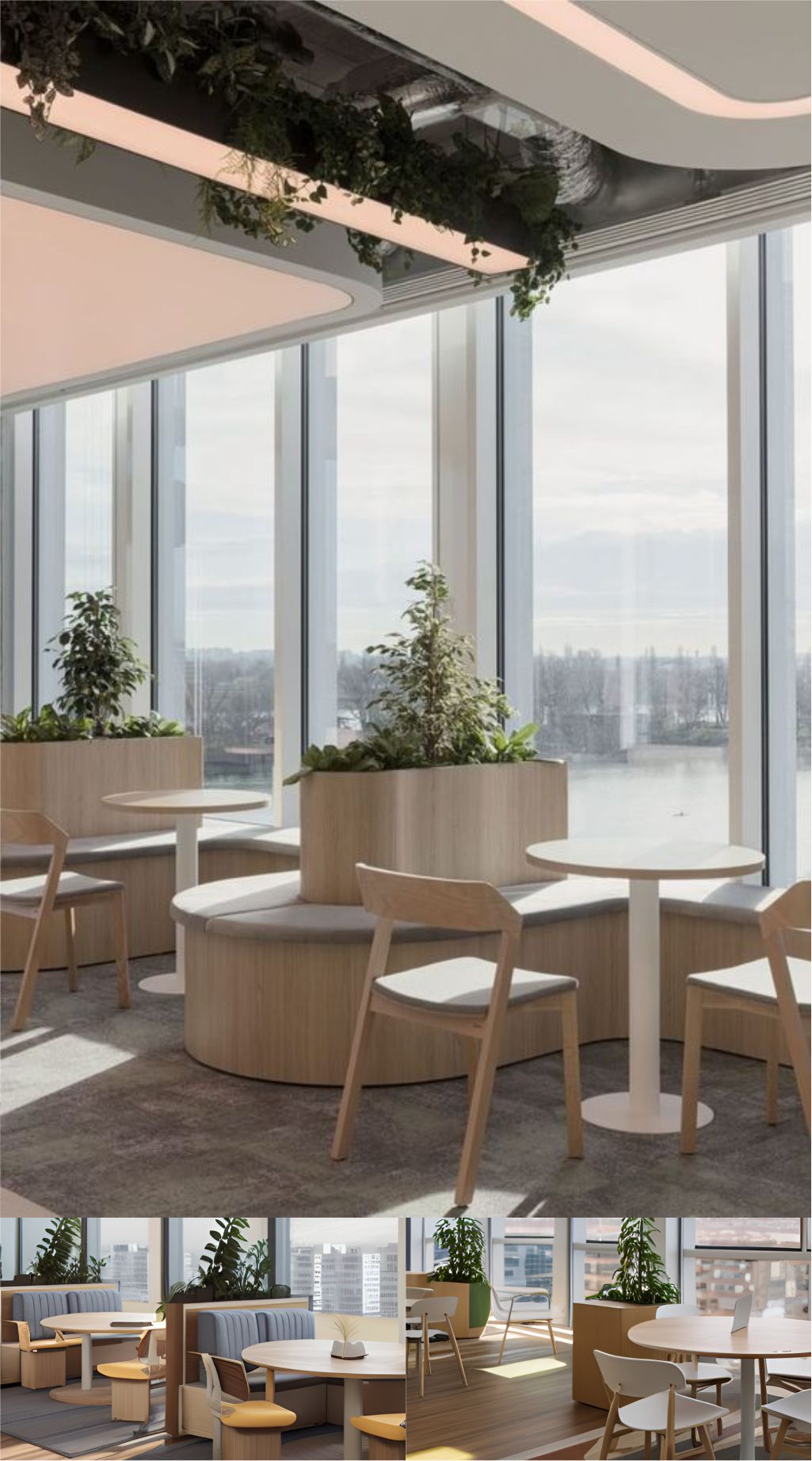 contoh gambar photo desain interior ruangan kantor ( design interior office ) ala kafe