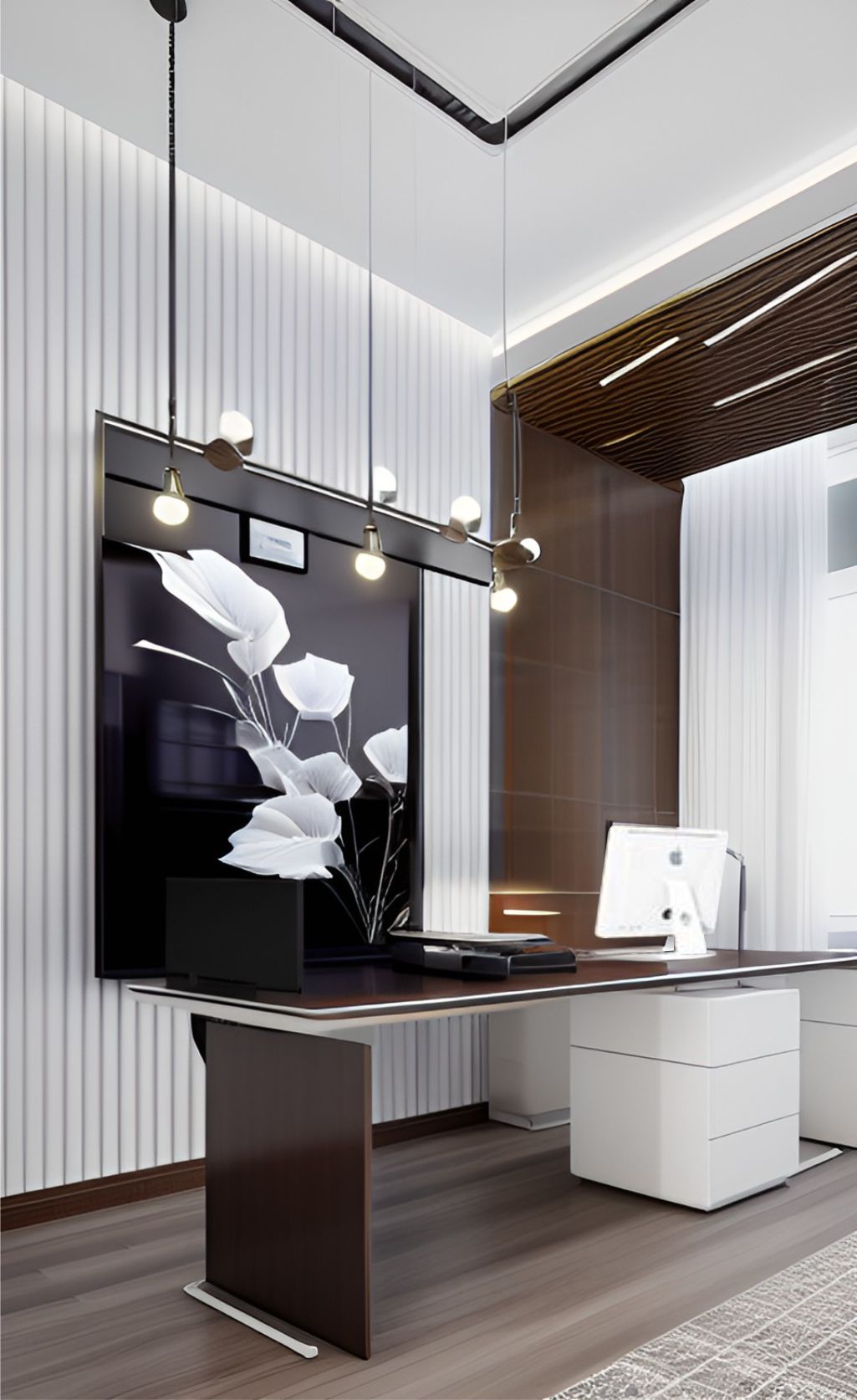 desain ruangan kantor minimalist modern ( design interior modern minimalist )