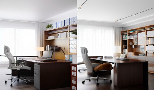 desain ruangan kantor klasik modern ( design interior office classic modern )