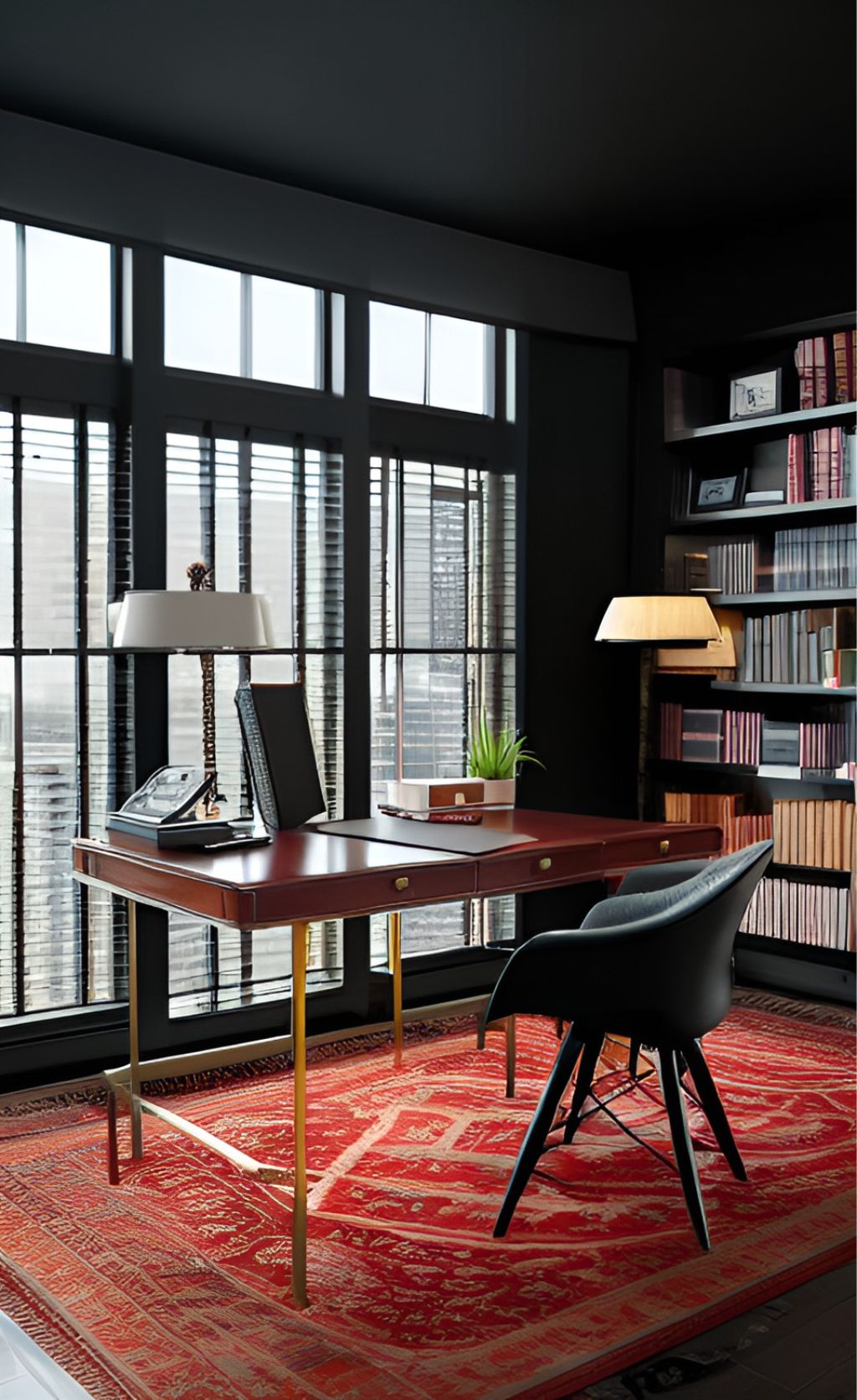 design interior kantor klasik ( design interior office classic )