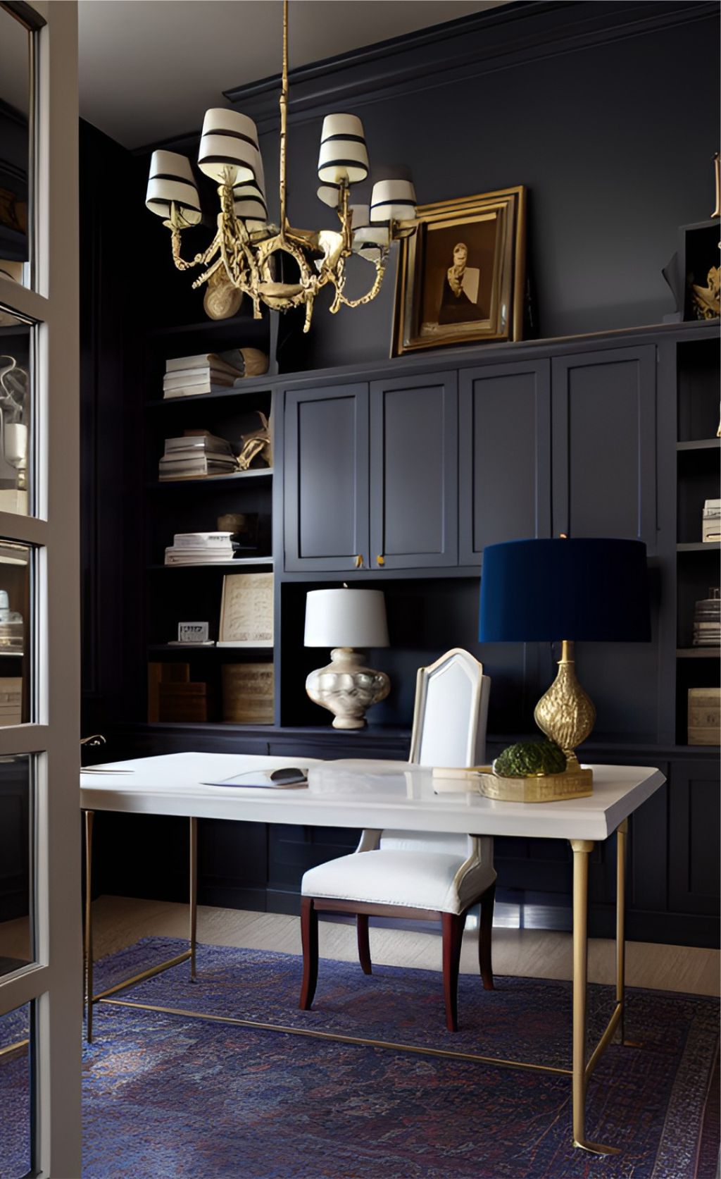 desain ruangan kantor klasik modern ( design interior office modern classic )