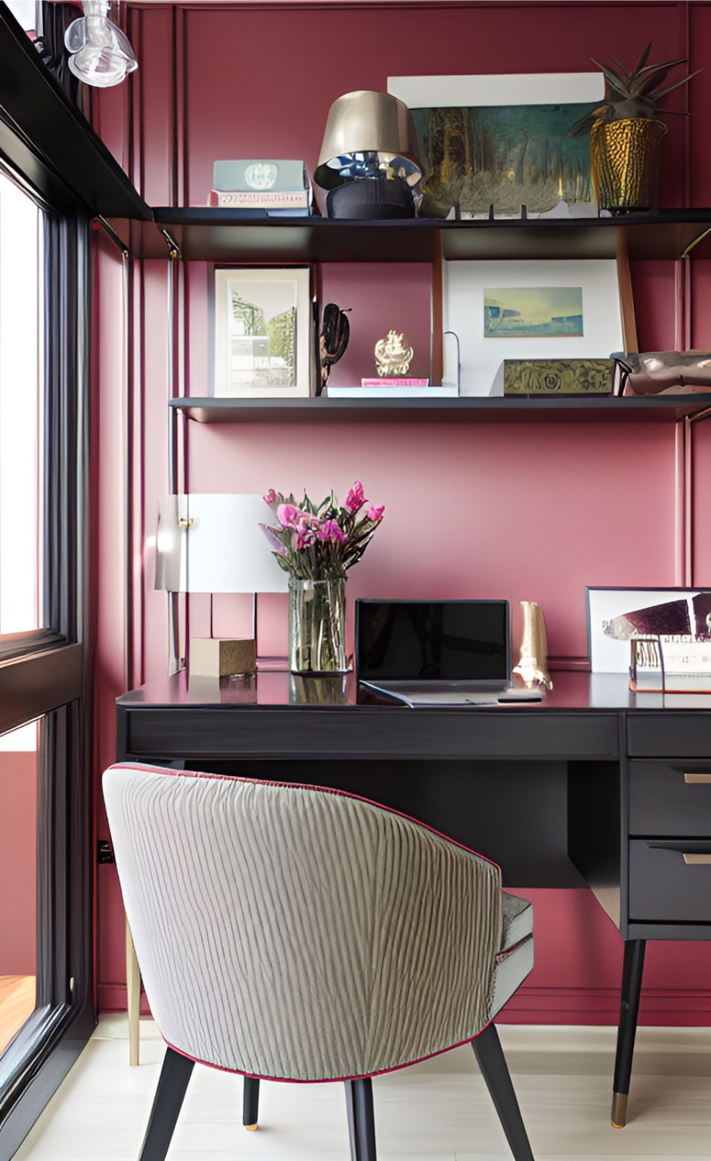 desain ruangan kantor klasik moderen ( design interior office classic modern )