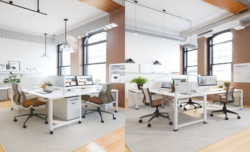 desain ruangan kantor industrial ( design office interior industrial )