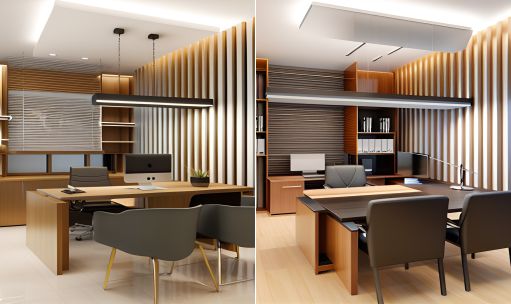 desain ruangan kantor minimalis ( design office minimalist )