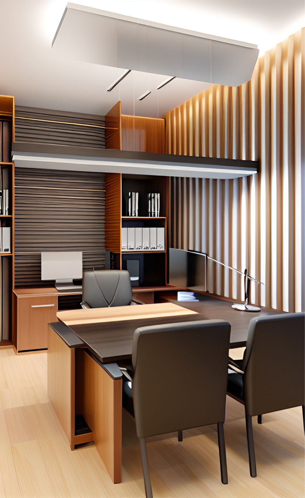 desain ruangan kantor minimalis ( design office minimalist )