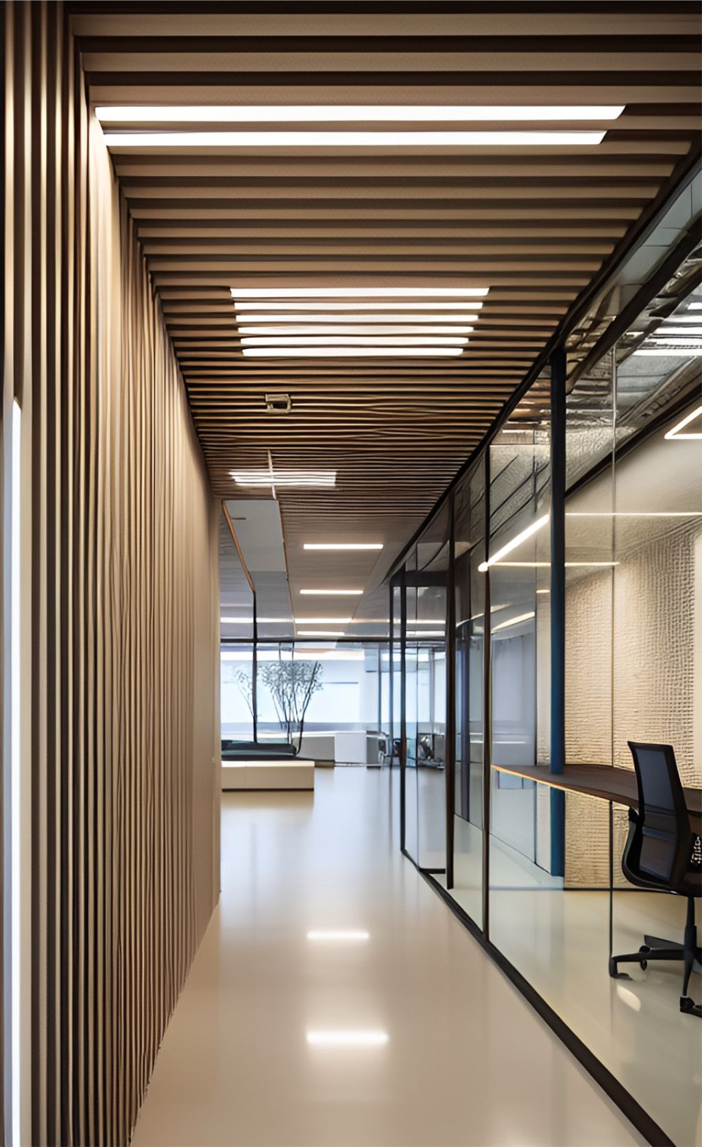 desain ruangan lorong kantor minimalis ( design office interior corridor minimalist )