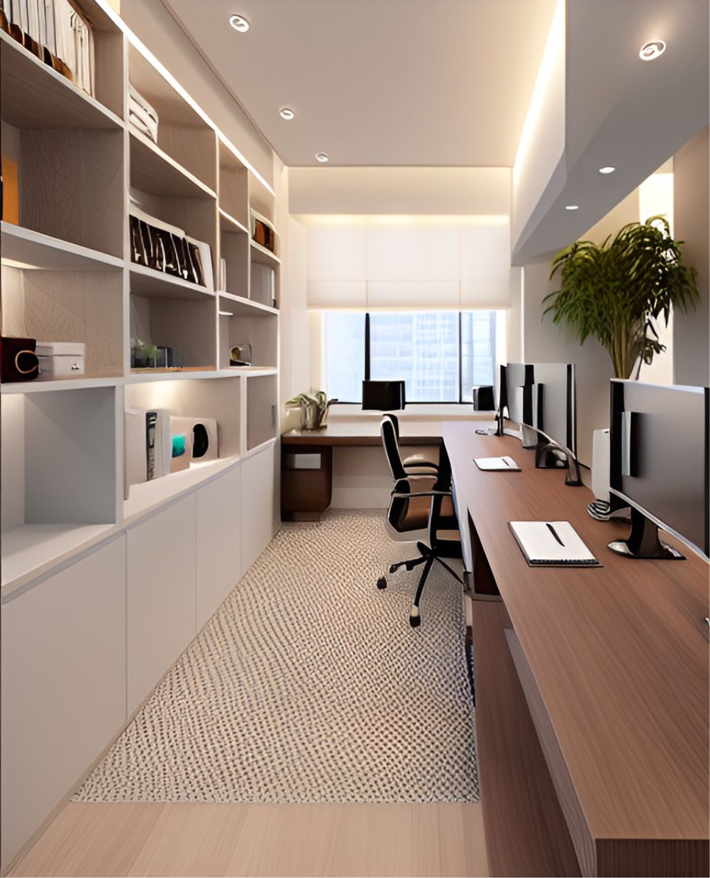 jasa interior kantor pancoran - jakarta selatan ( design office interior minimalist )
