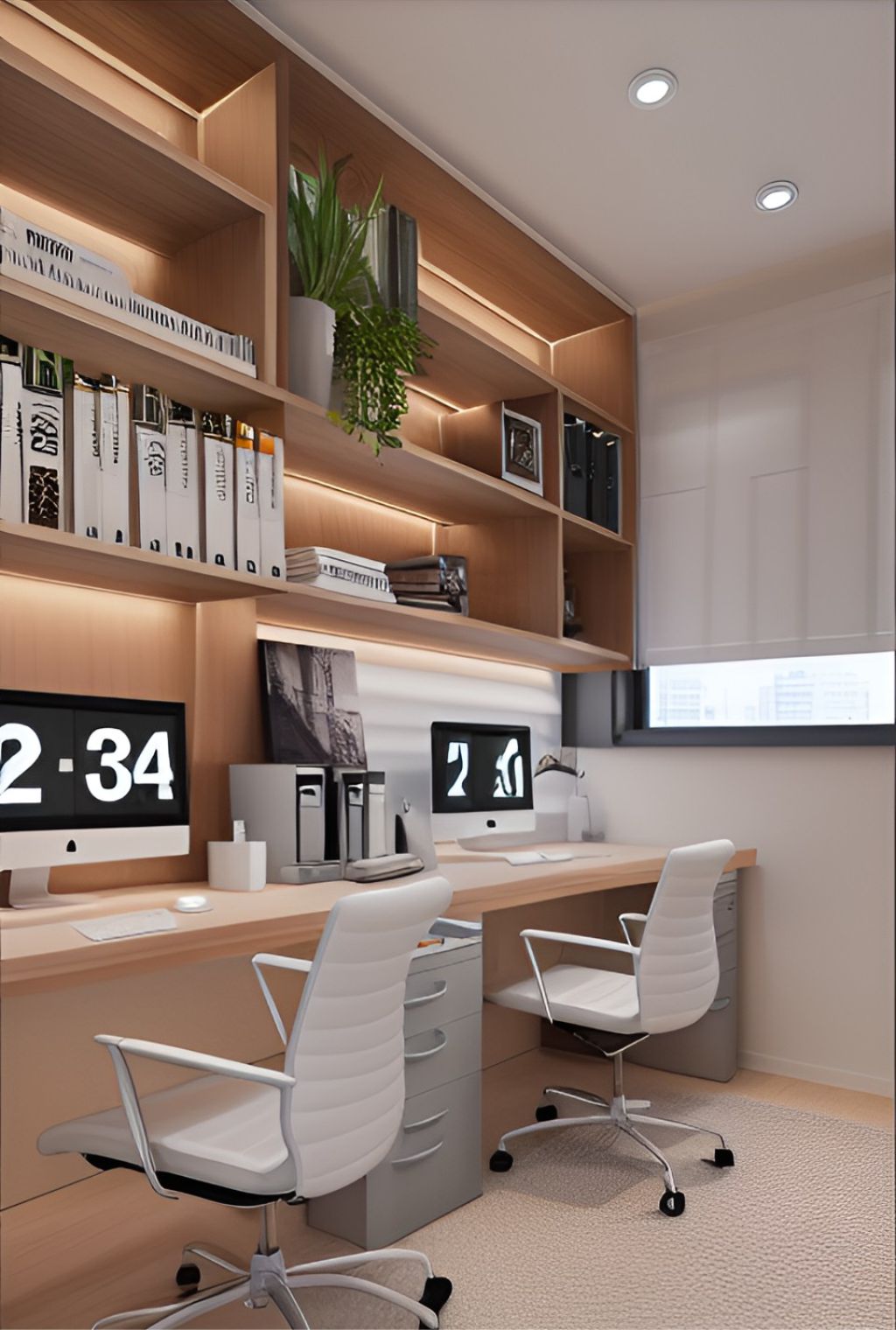 desain ruangan kantor minimalis pasar minggu ( design office interior minimalis )