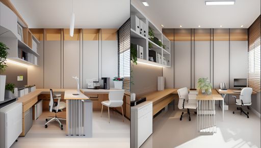 desain ruangan kantor minimalis setiabudi - jakarta selatan ( design office interior minimalist )