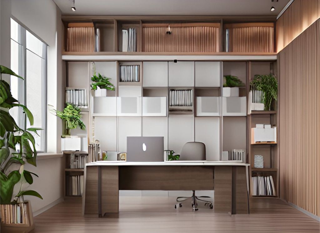 desain ruangan kantor minimalist tebet - jakarta selatan ( design office interior minimalist )