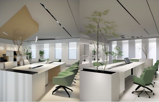 desain ruangan kantor minimalis cengkareng ( design office interior minimalist )