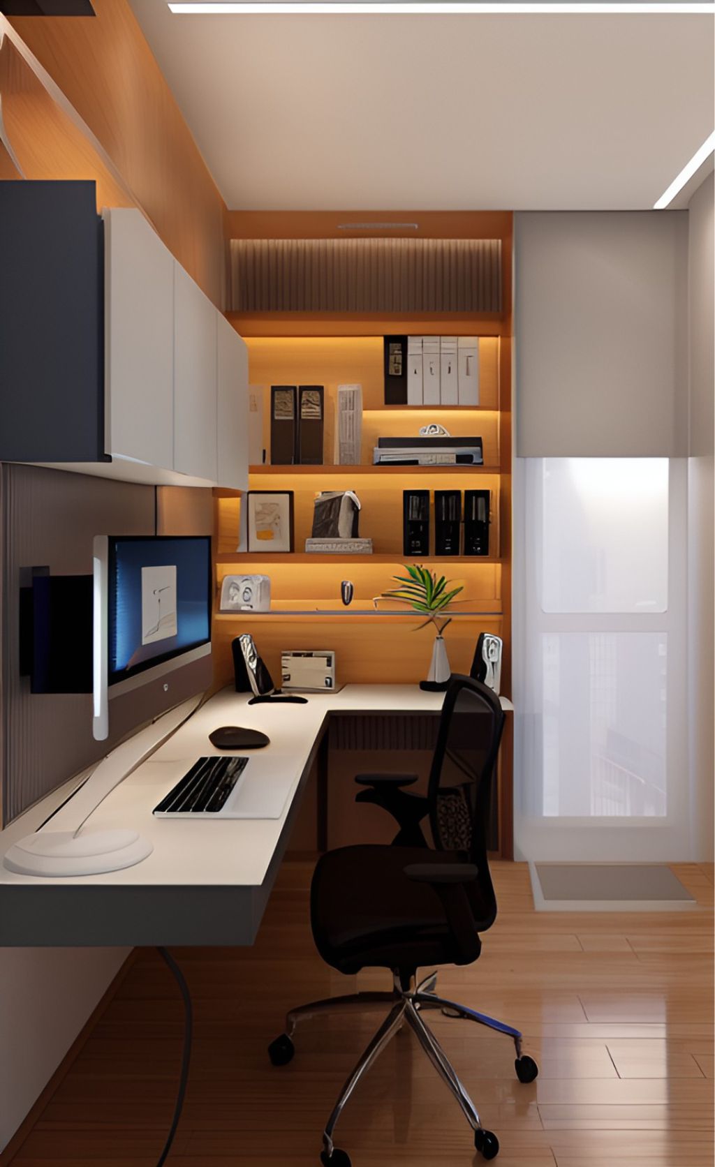 Jasa Interior Kantor Tambora - Jakarta Barat ( design office interior minimalist )