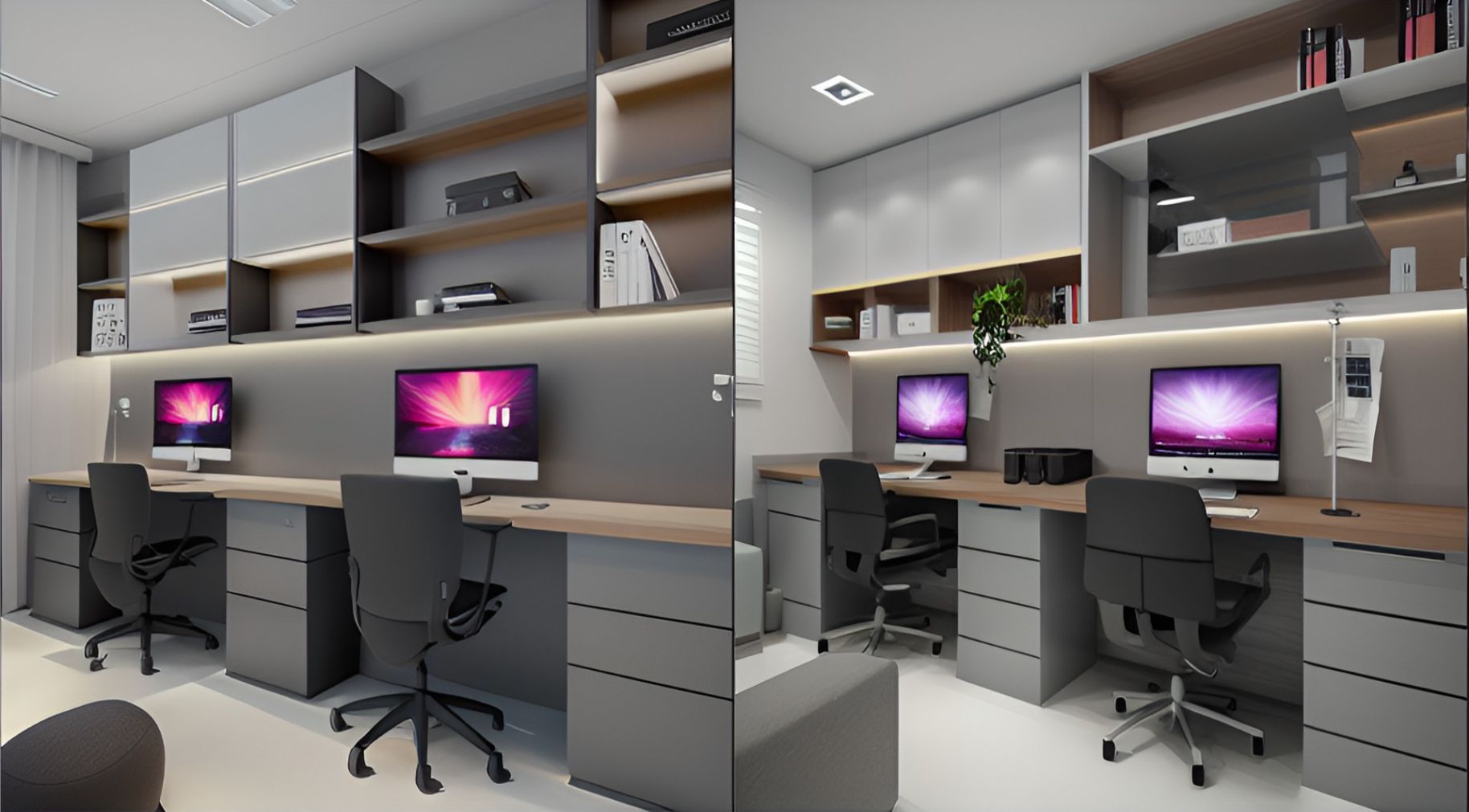desain ruangan kantor minimimalis palmerah ( design office interior minimalist )