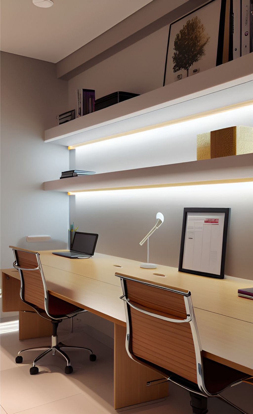 design ruangan kantor minimalis kembangan ( design office interior minimalist )