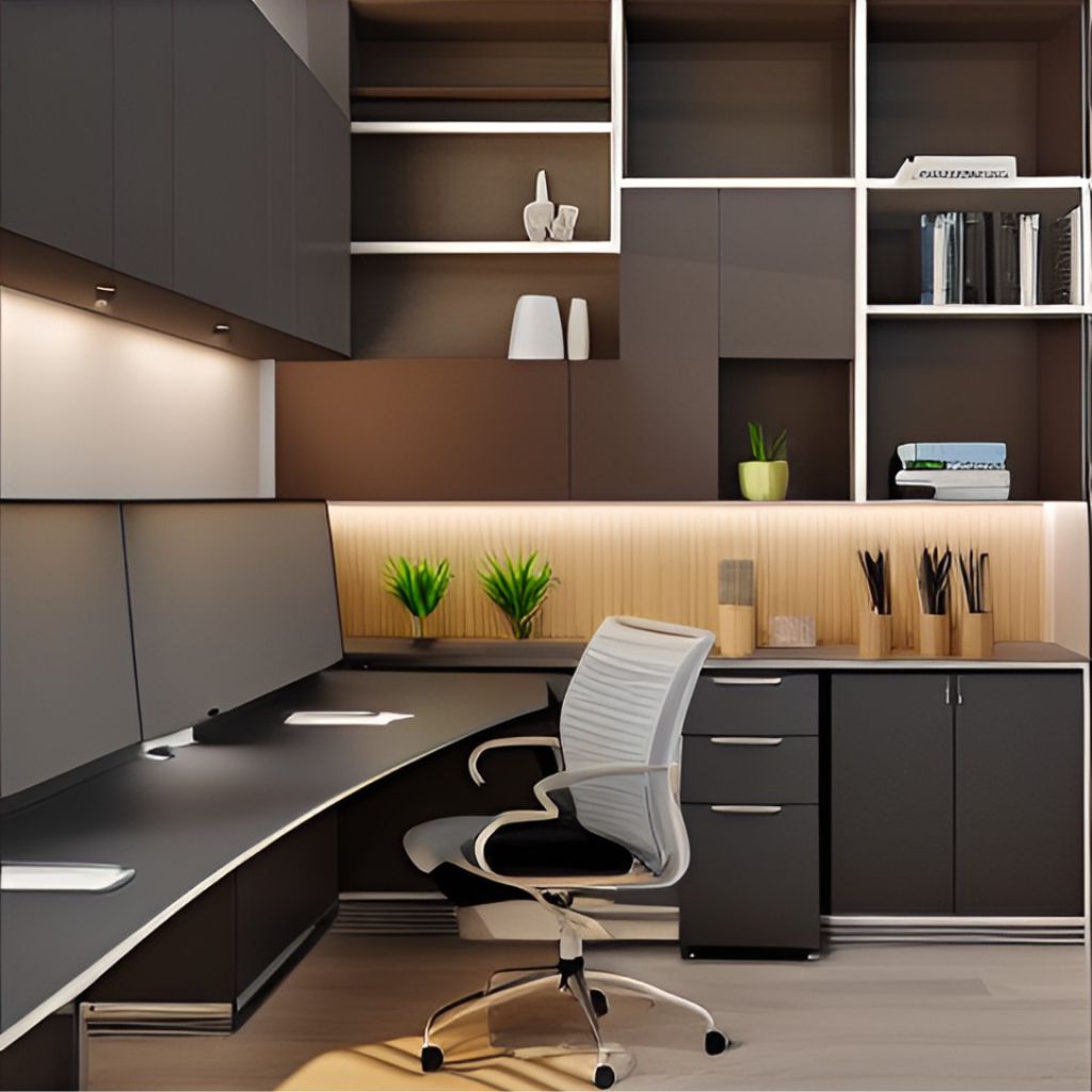 desain ruangan kantor minimalis kepulauan seribu  ( design office interior minimalist )