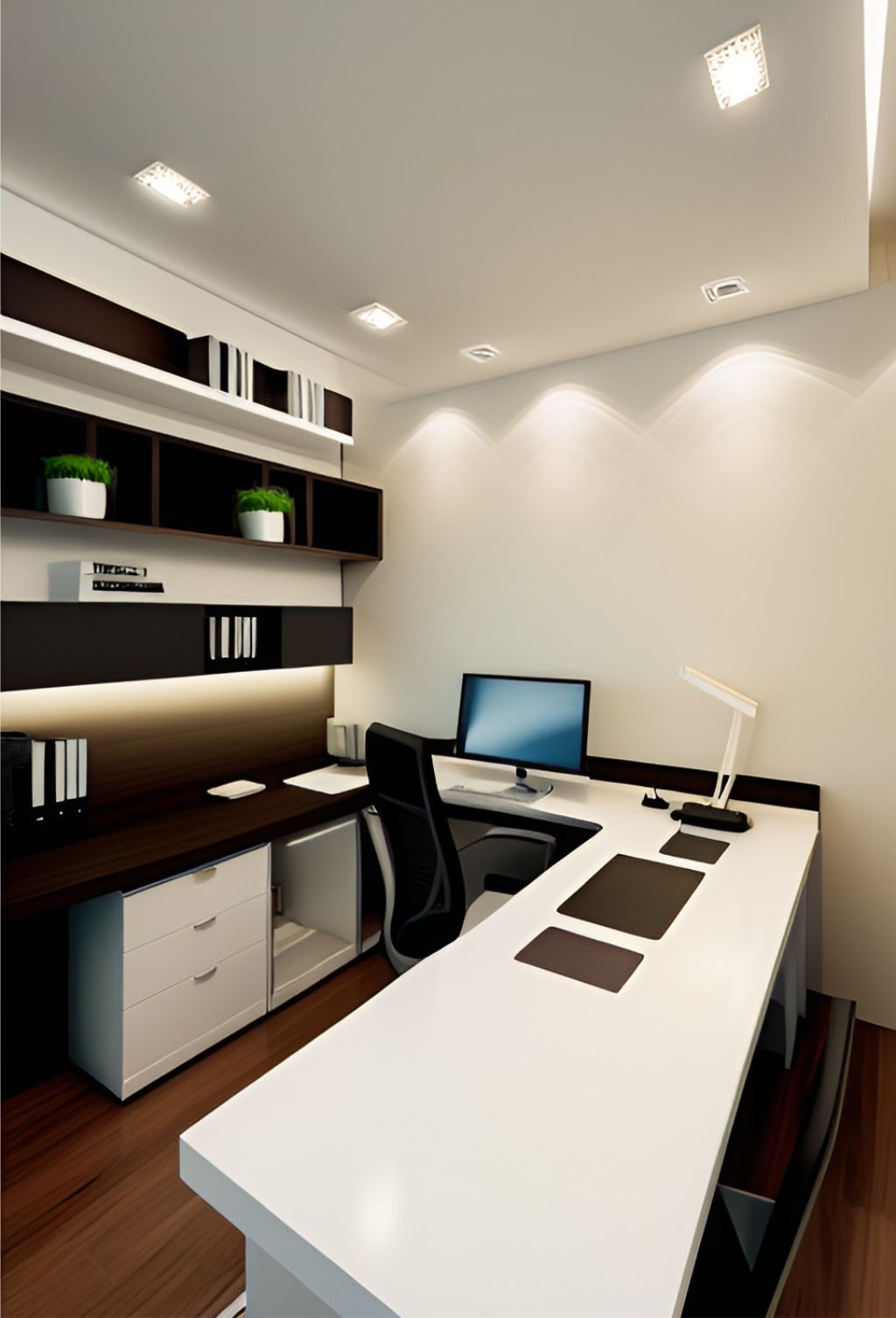 desain ruangan kantor minimalis bandung ( design office interior minimalist )