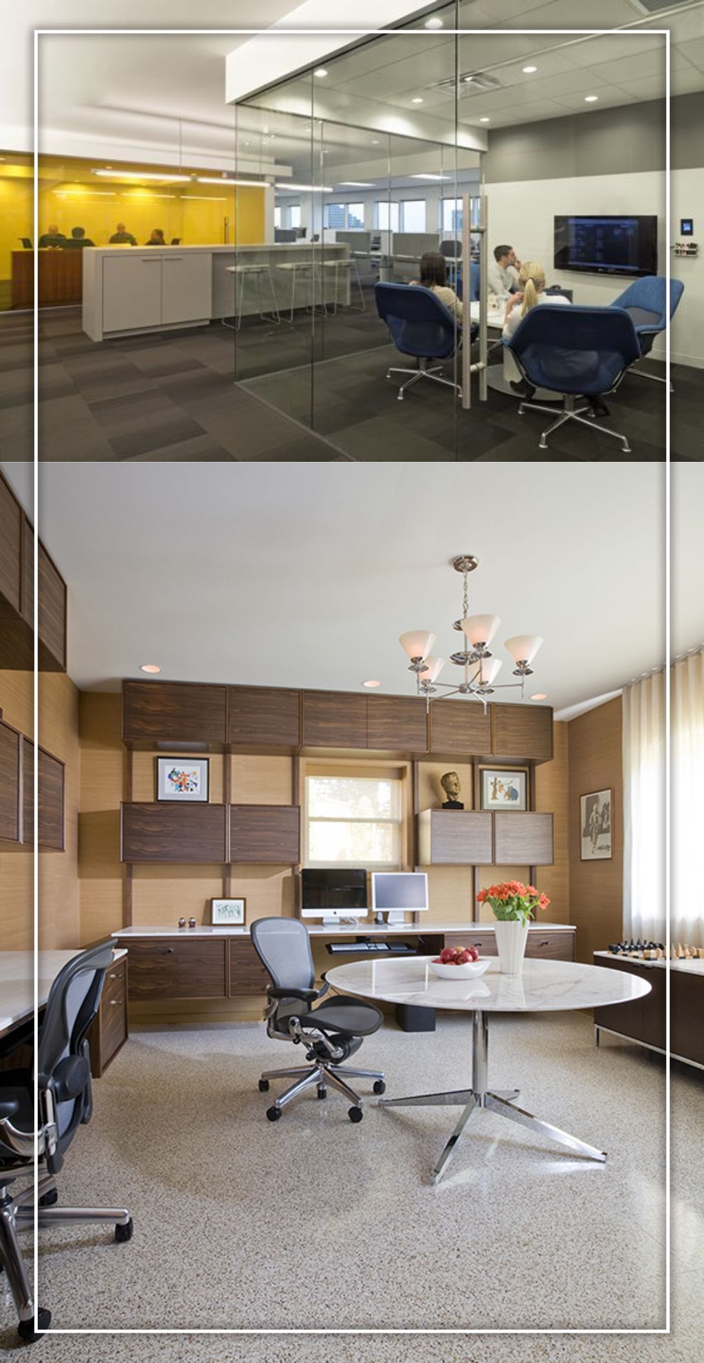 Referensi contoh Design Interior Kantor terbaik di Jakarta yang menggunakan gaya Design Interior Modern 001