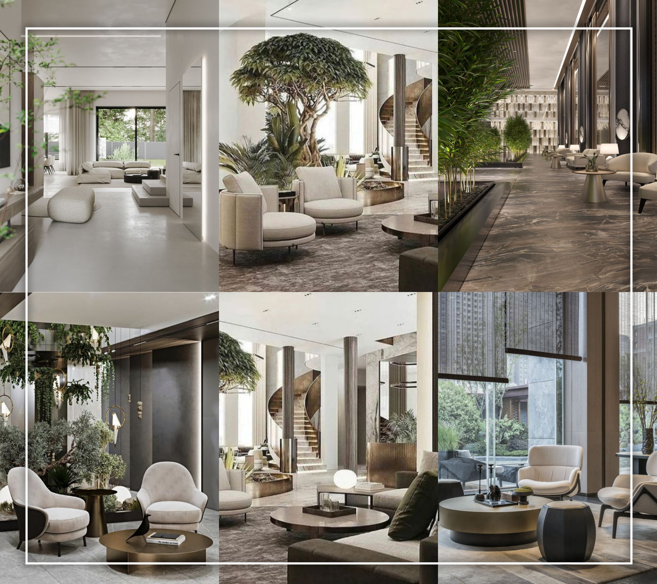 design interior modern minimalis yang paling cocok untuk daerah BSD serpong diimbuhi dengan sentuhan floral tumbuhan tropis